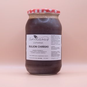 Bulion chiński w słoiku 900 ml, aromatyczny wywar inspirowany kuchnią azjatycką z przyprawami i warzywami