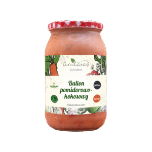 Bulion pomidorowo-kokosowy