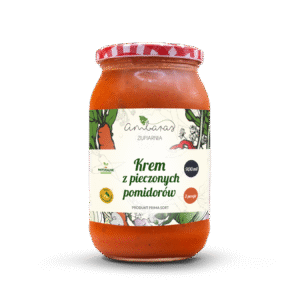 Krem z pieczonych pomidorów