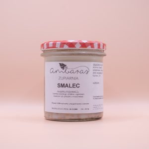Smalec w słoiku 330 ml, tradycyjny smalec do pieczywa przygotowany według domowej receptury