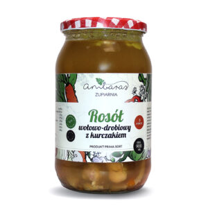 Rosół wołowo - drobiowy z kurczakiem 900ml