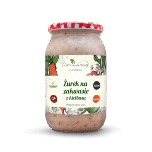 Żurek na zakwasie z kiełbasą