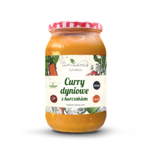 Curry dyniowe z kurczakiem