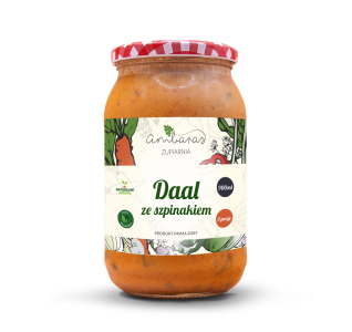 Daal ze szpinakiem