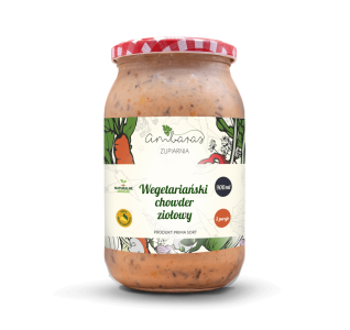 wegetariański chowder ziołowy